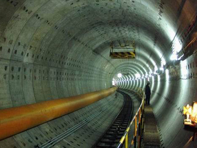 16Mn钢管应用于地下隧道
